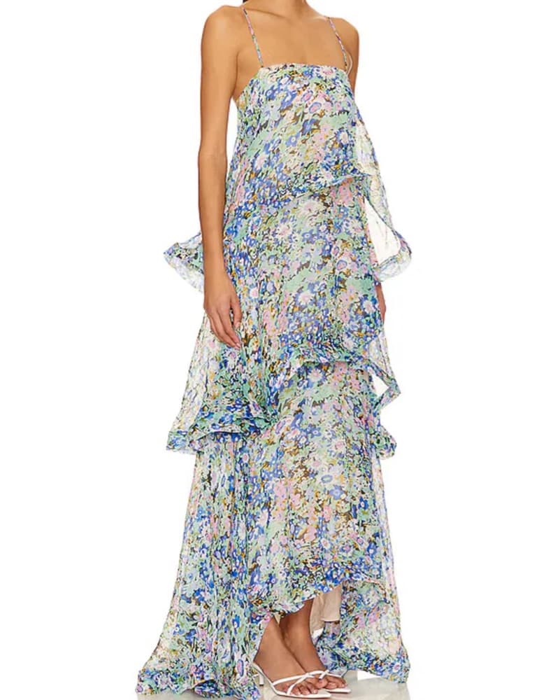 Elliatt Armani Maxi Dress In Multi - Image 1