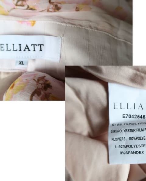 XL B Elliatt Tulsia Floral Cape Dress - Image 3