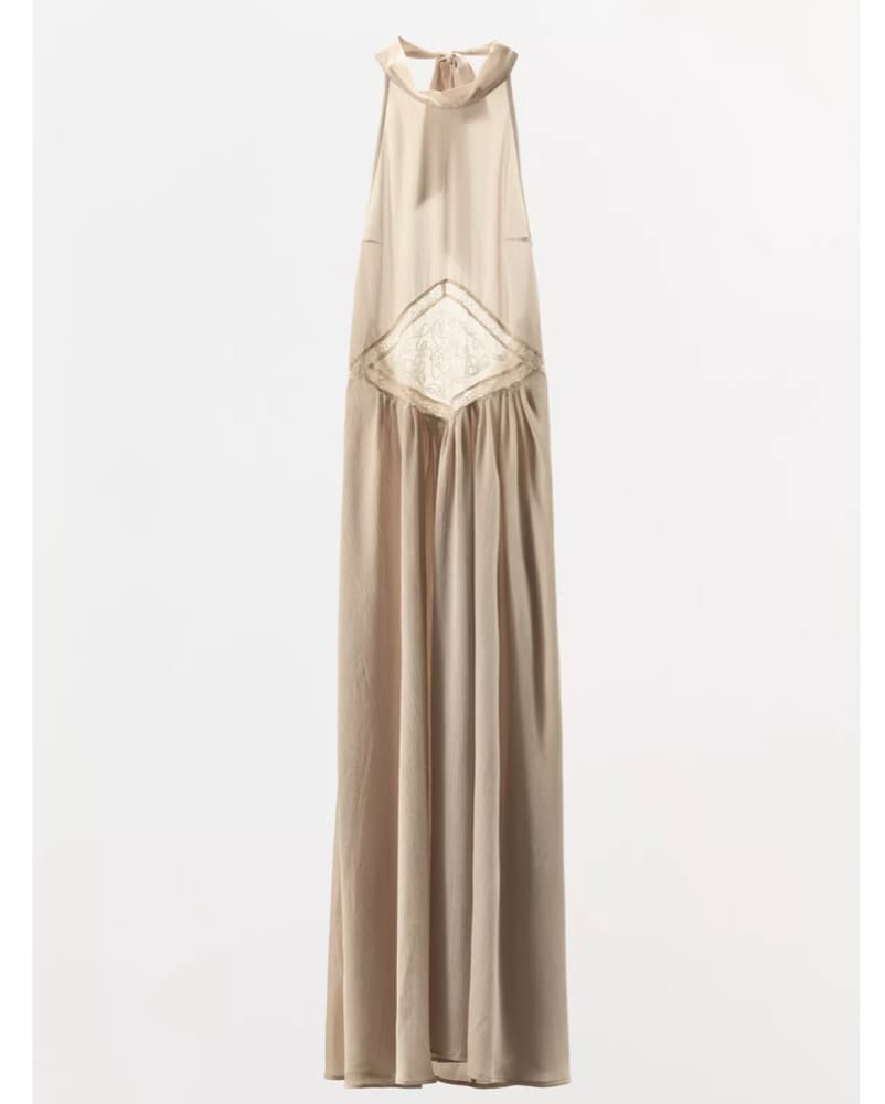 Embroidered Midi Dress - Image 4