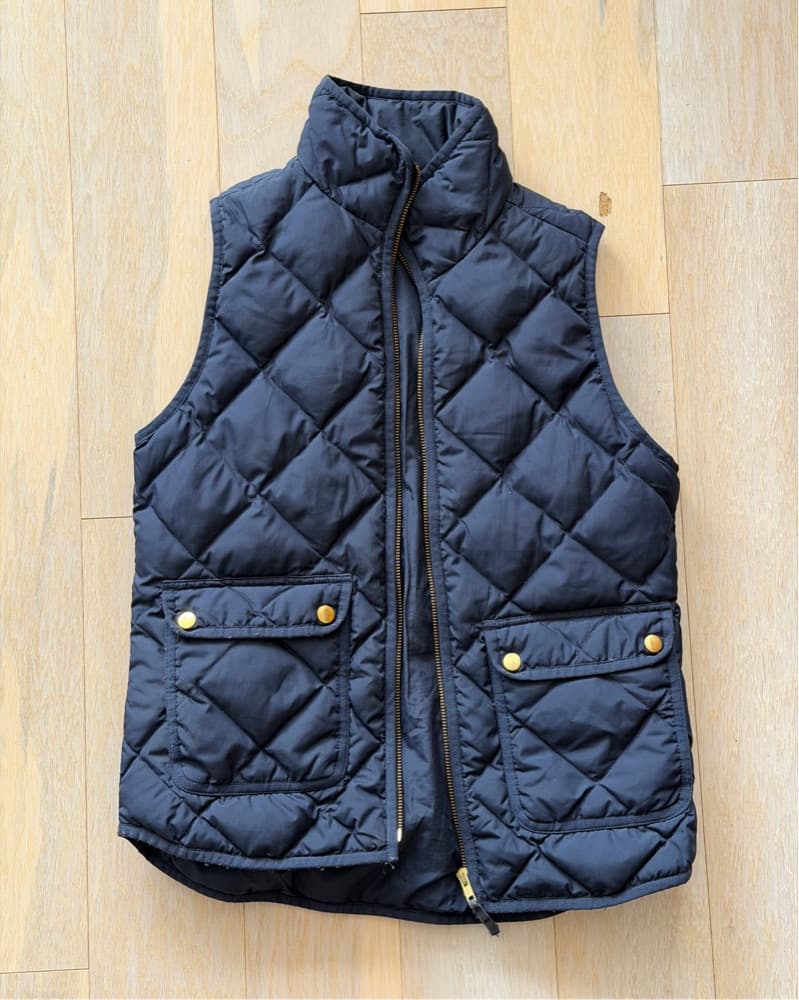 Jcrew Blue/navy Vest - Image 1