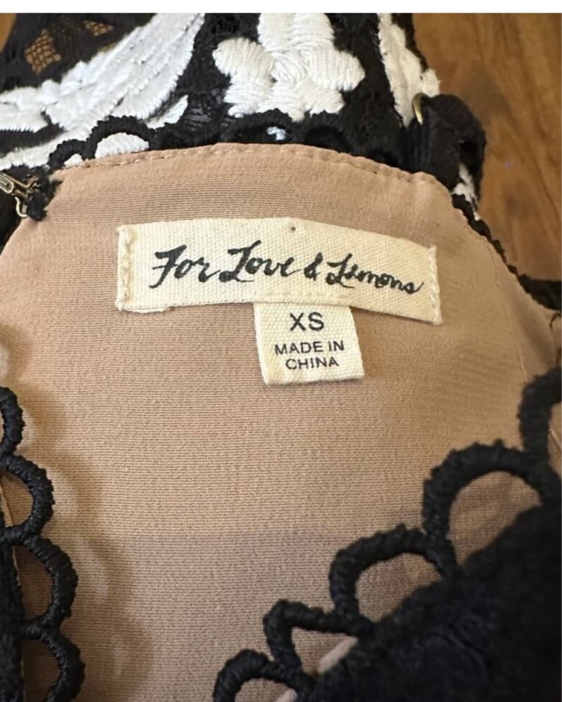 For Love Or Lemons Black Matador Dress - Image 4