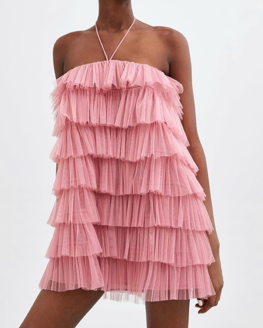 Zara Tulle Dress - Image 1