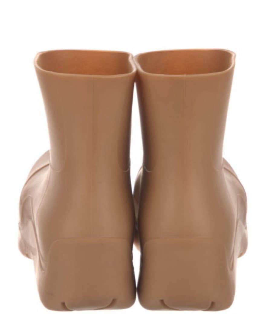 Bottega Tan Puddle Boots - Image 4