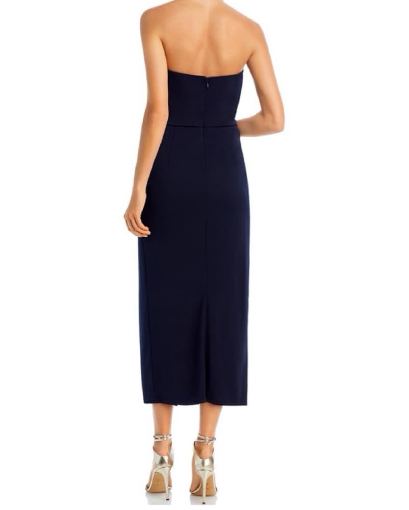Cinq A Sept Kaily Navy Dress - Image 3