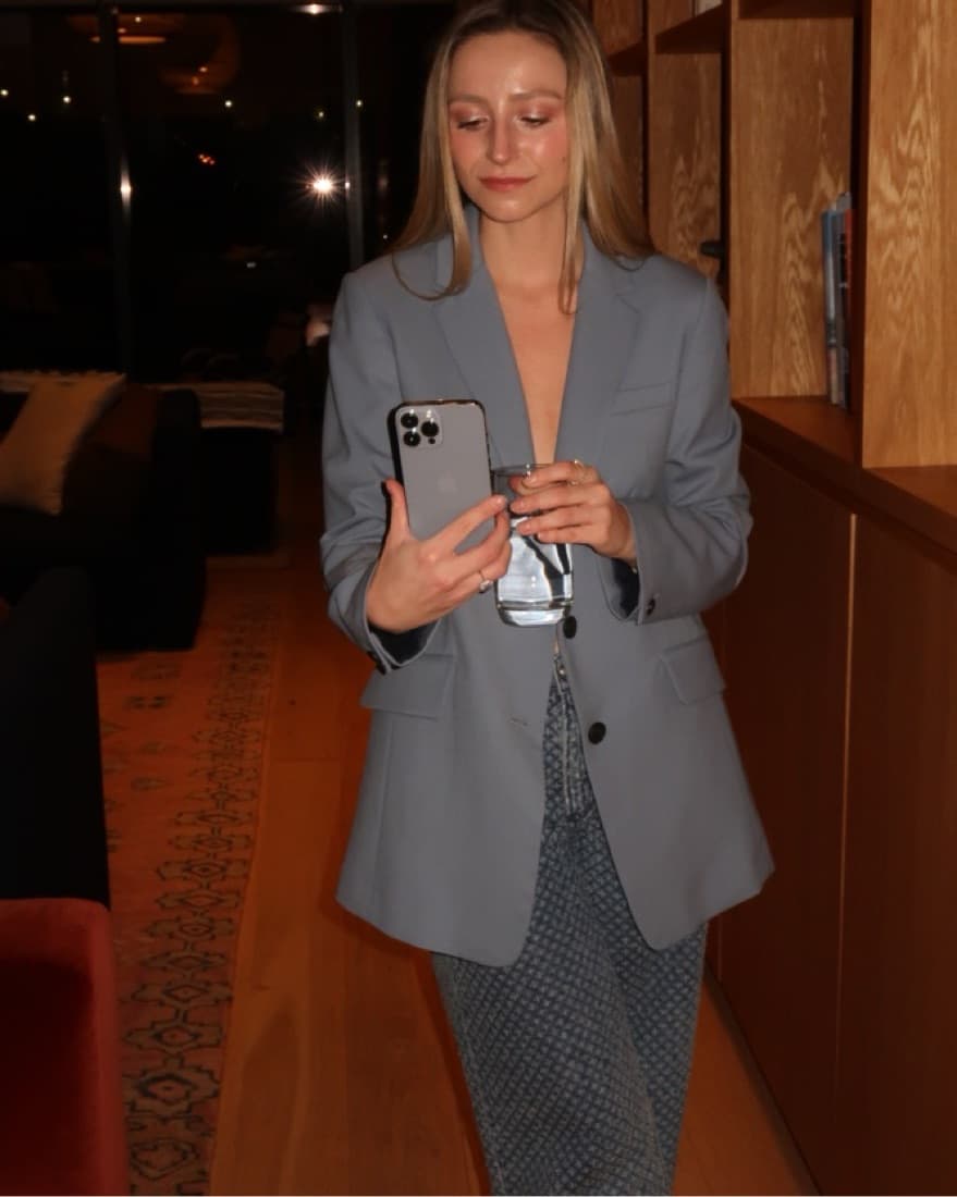 Blue Rag & Bone Blazer  - Image 3
