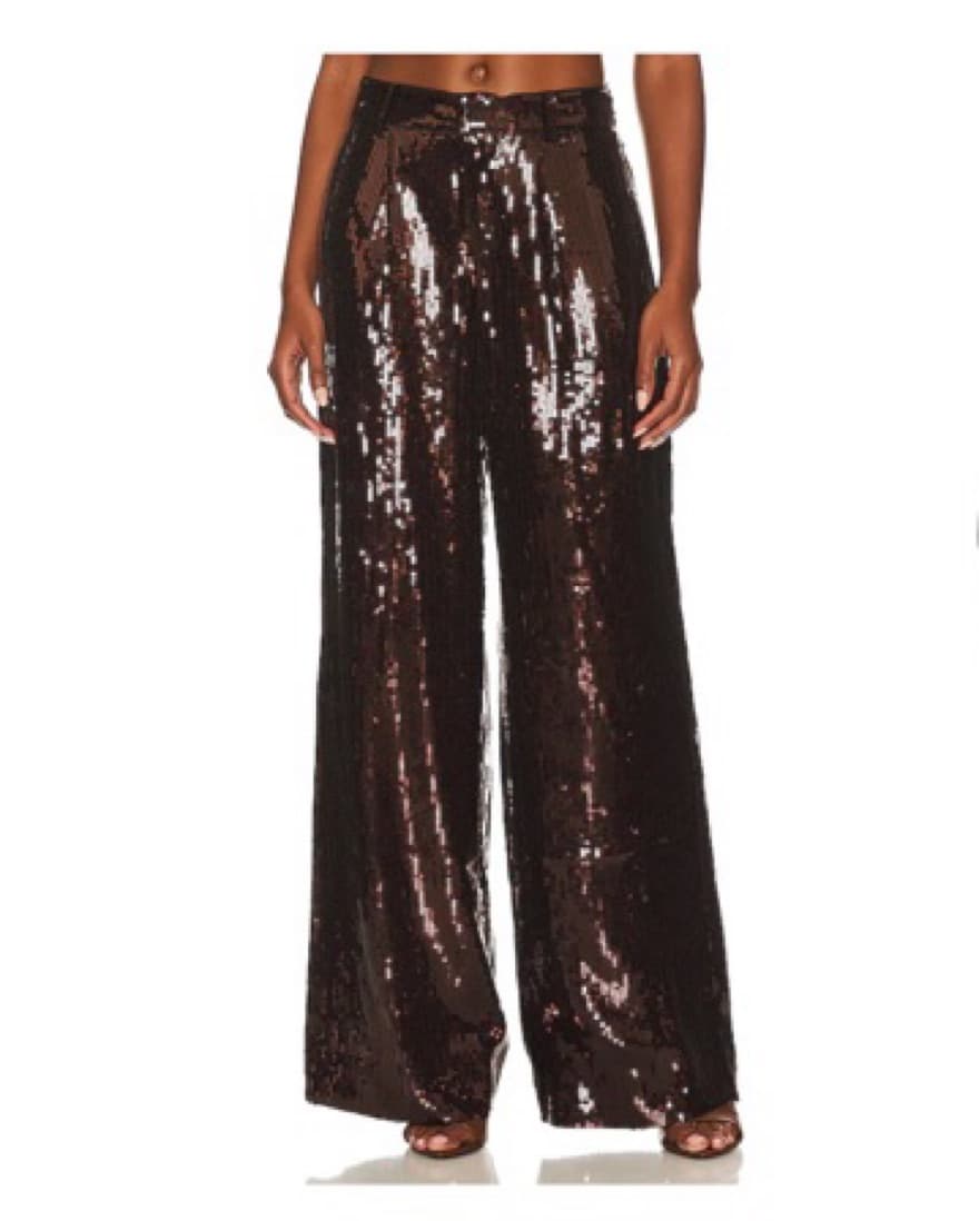 Brown Sequin Retrofete Pants Set!  - Image 2