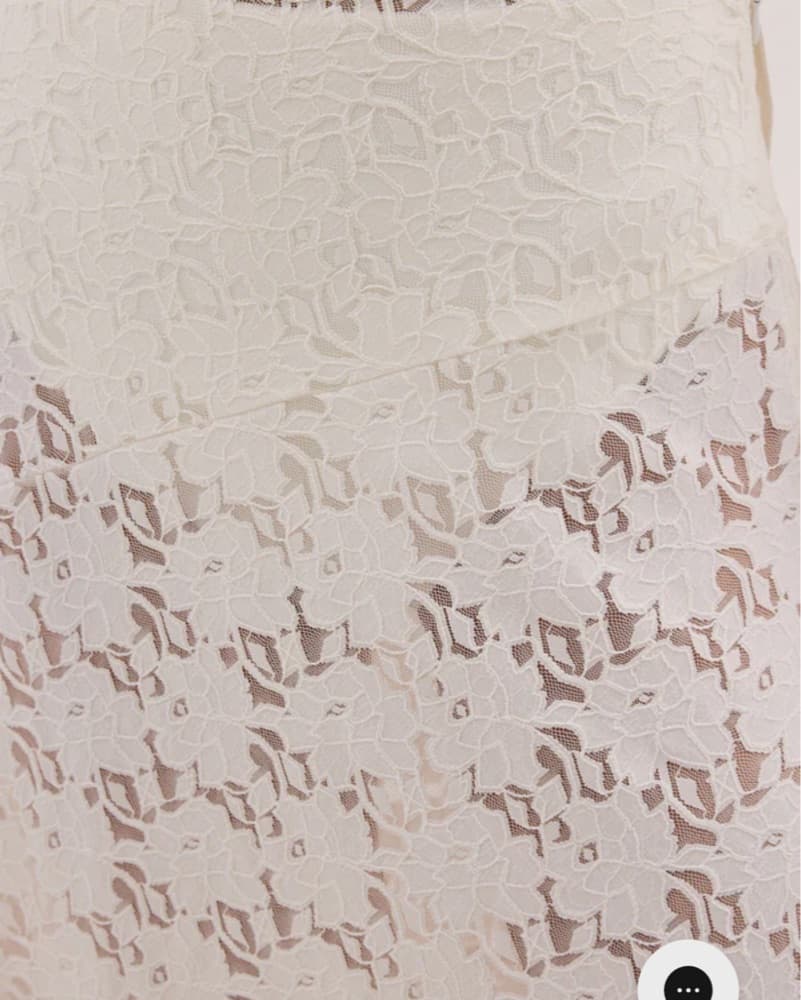 DISSH LOULA WHITE LACE SKIRT - Image 6