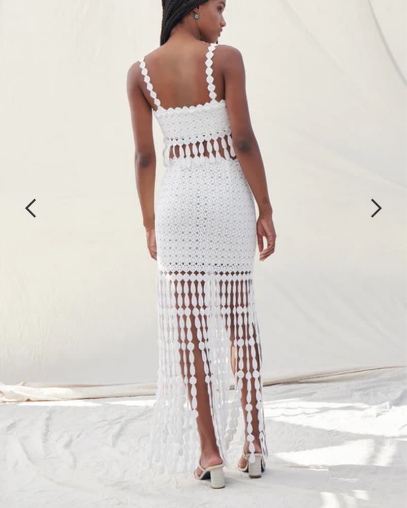 Saylor Elie Set White XS - Image 3