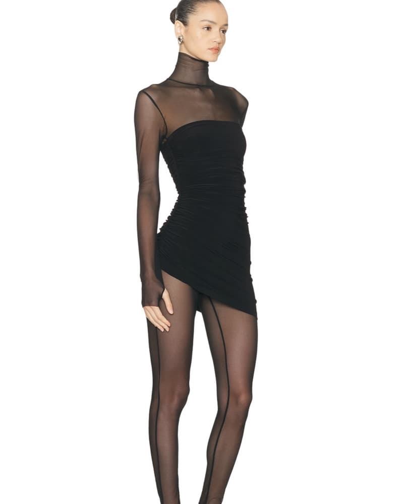 Norma Kamali Longsleeve Turtleneck Dress - Image 3