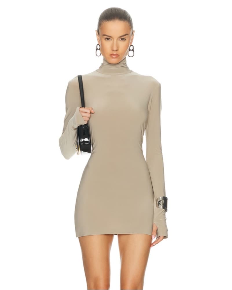 Long Sleeve Slim Fit Dress - Image 1