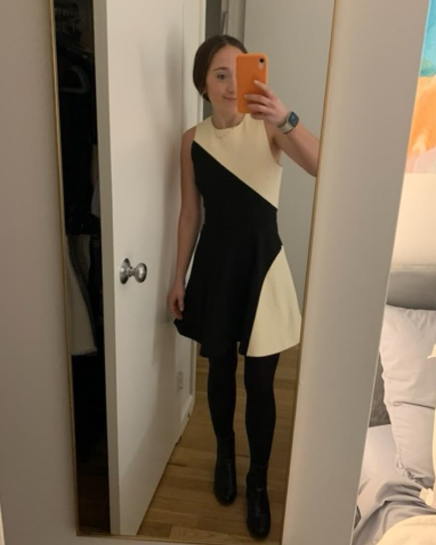 ELIZABETH & JAMES Fit and Flare Dress - Image 3