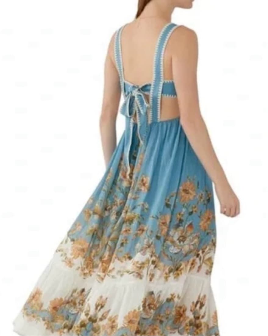 Zimmermann Chintz Midi Dress - Image 2