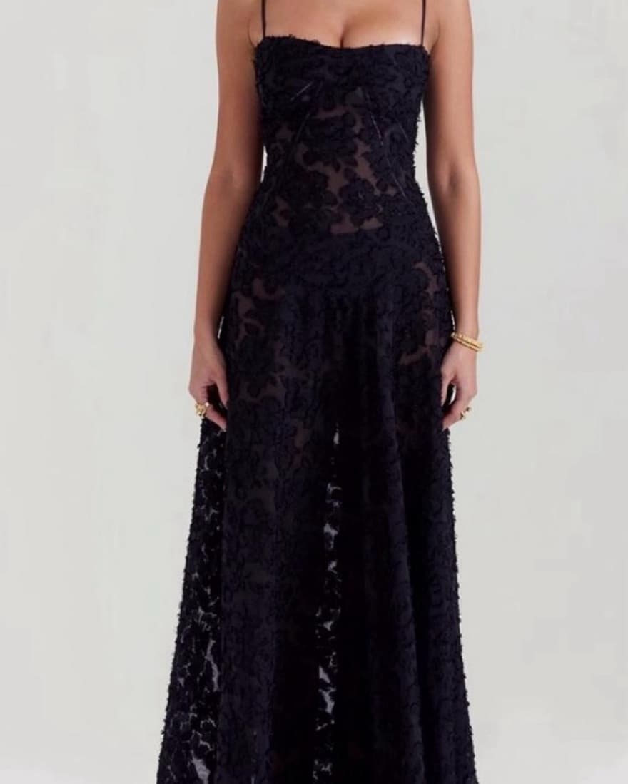 Sheer Lace Maxi House Of CB - Image 2