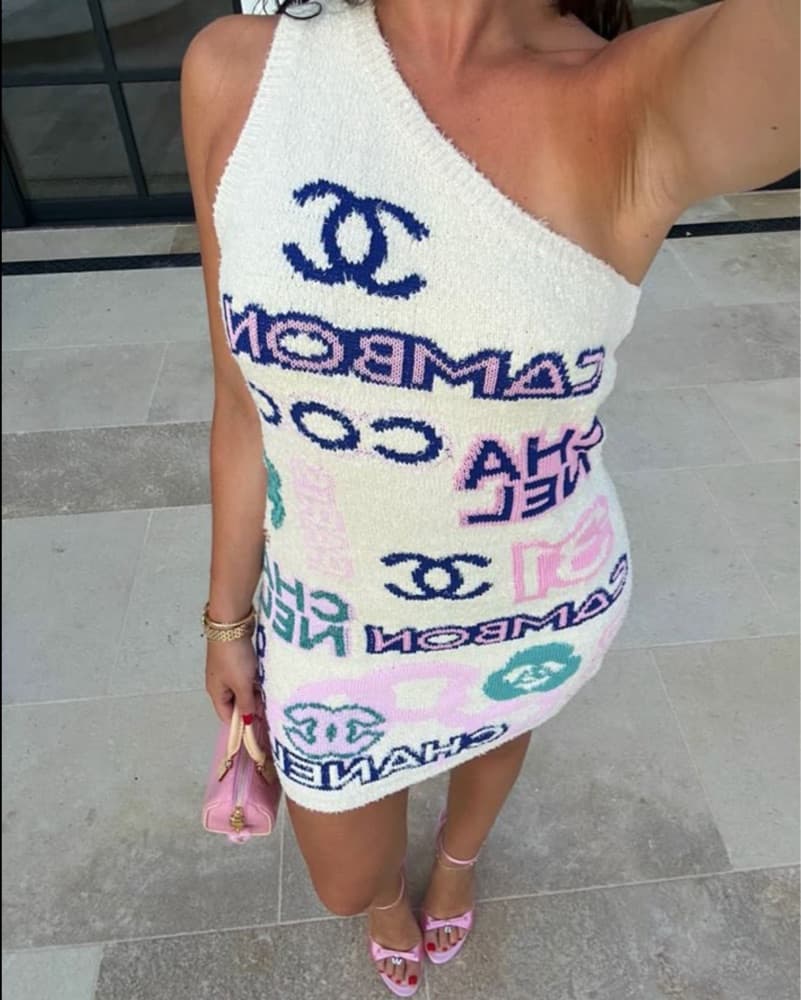 Chanel Dress Only NO CARDIGAN - Image 5