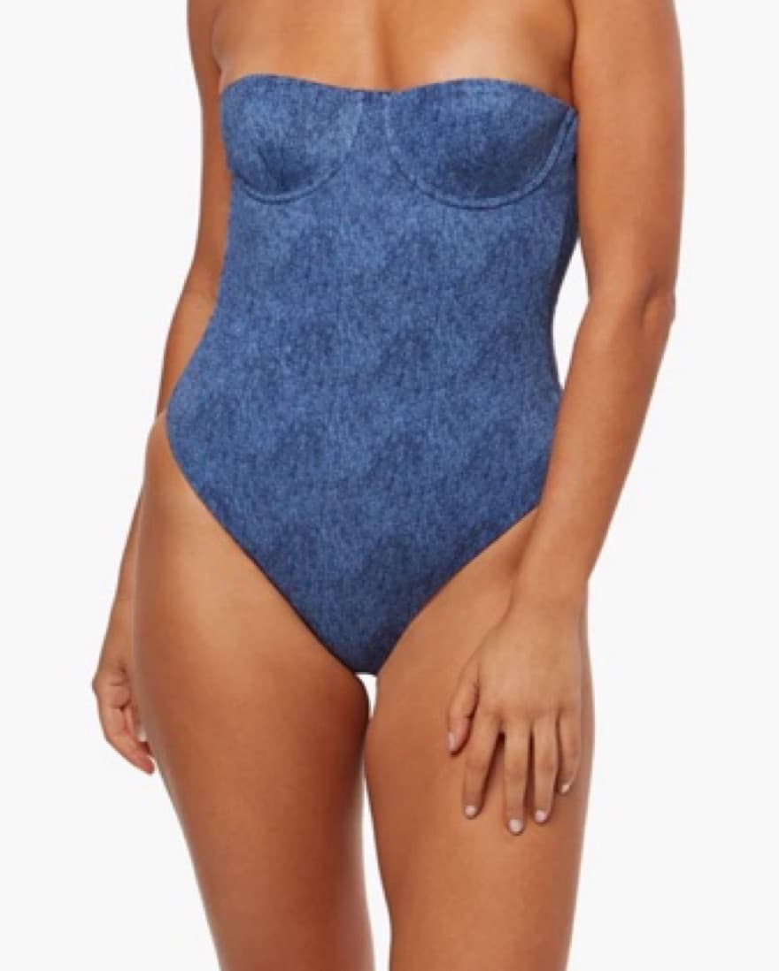 We Wore What Denim Swimsuit - Image 3
