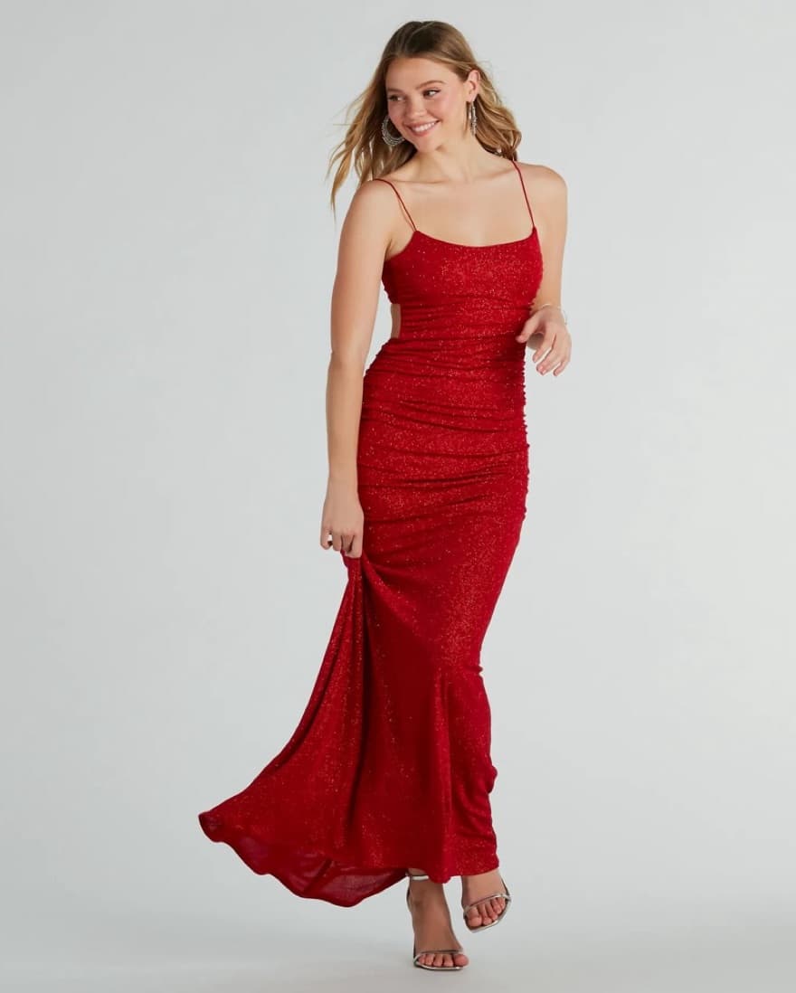 Red Windsor Formal Dress - Image 1