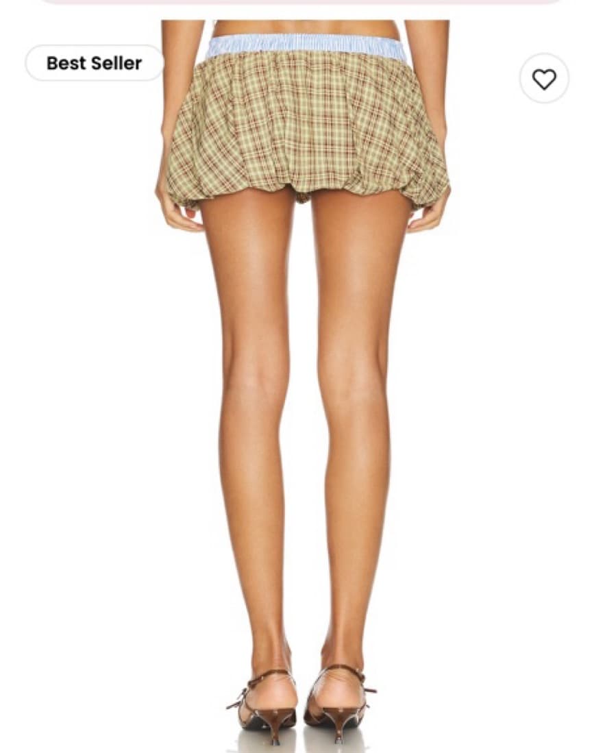 Jaded London Brown Checked Lulu Puffball - Image 3