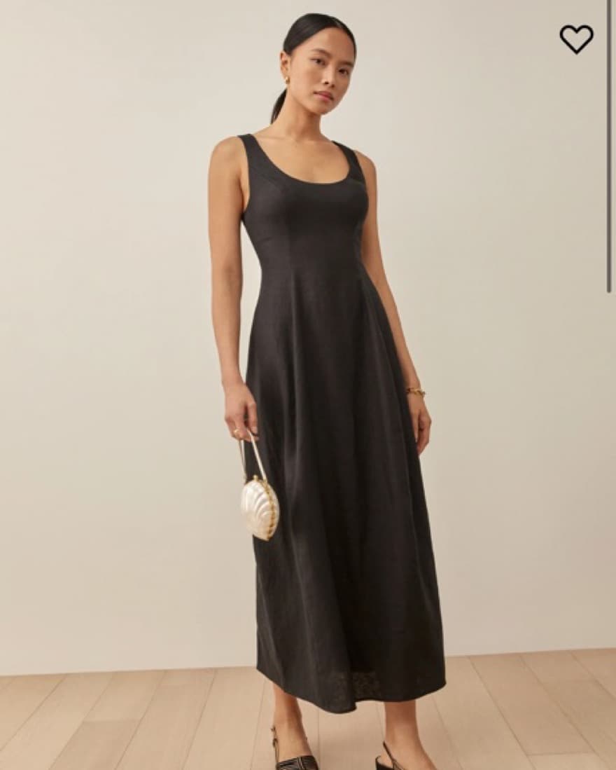 Reformation Jaylen Linen Dress - Image 1