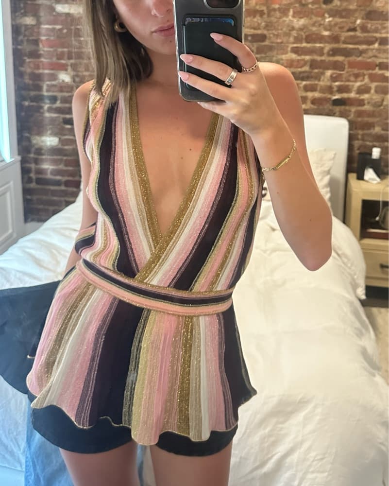 Missoni Low Neck Tank Top - Image 3