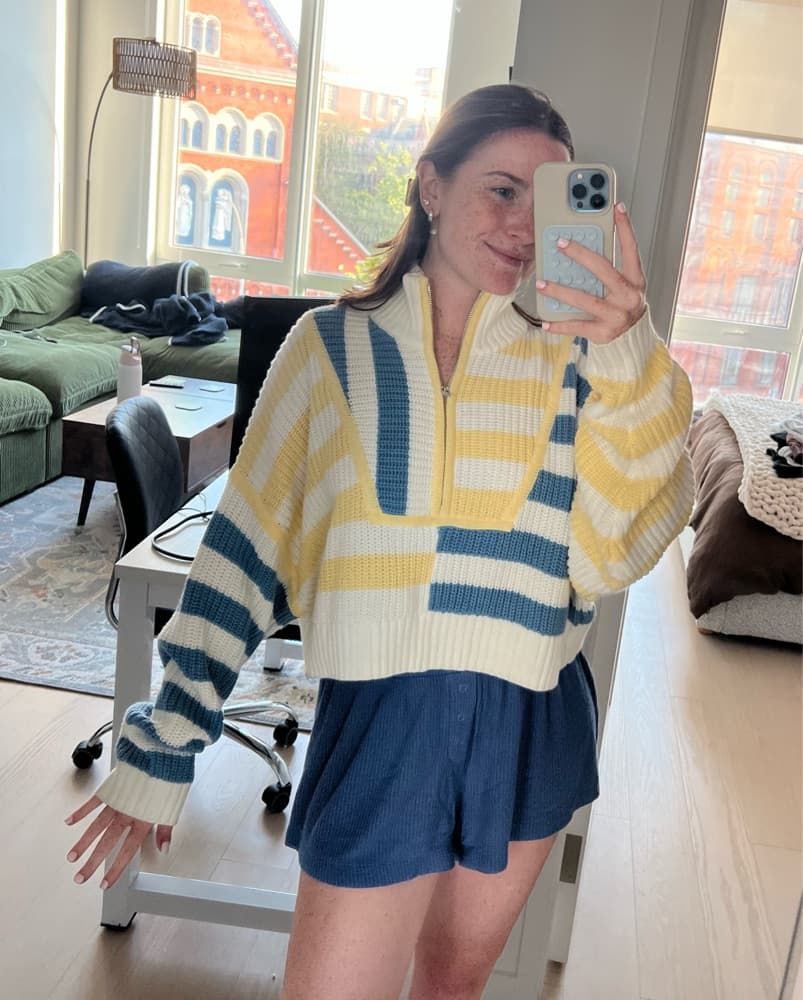 Staud Striped Sweater  - Image 1