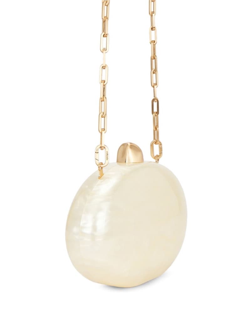 Cult Gaia Eviana Clutch In Ivory - Image 3