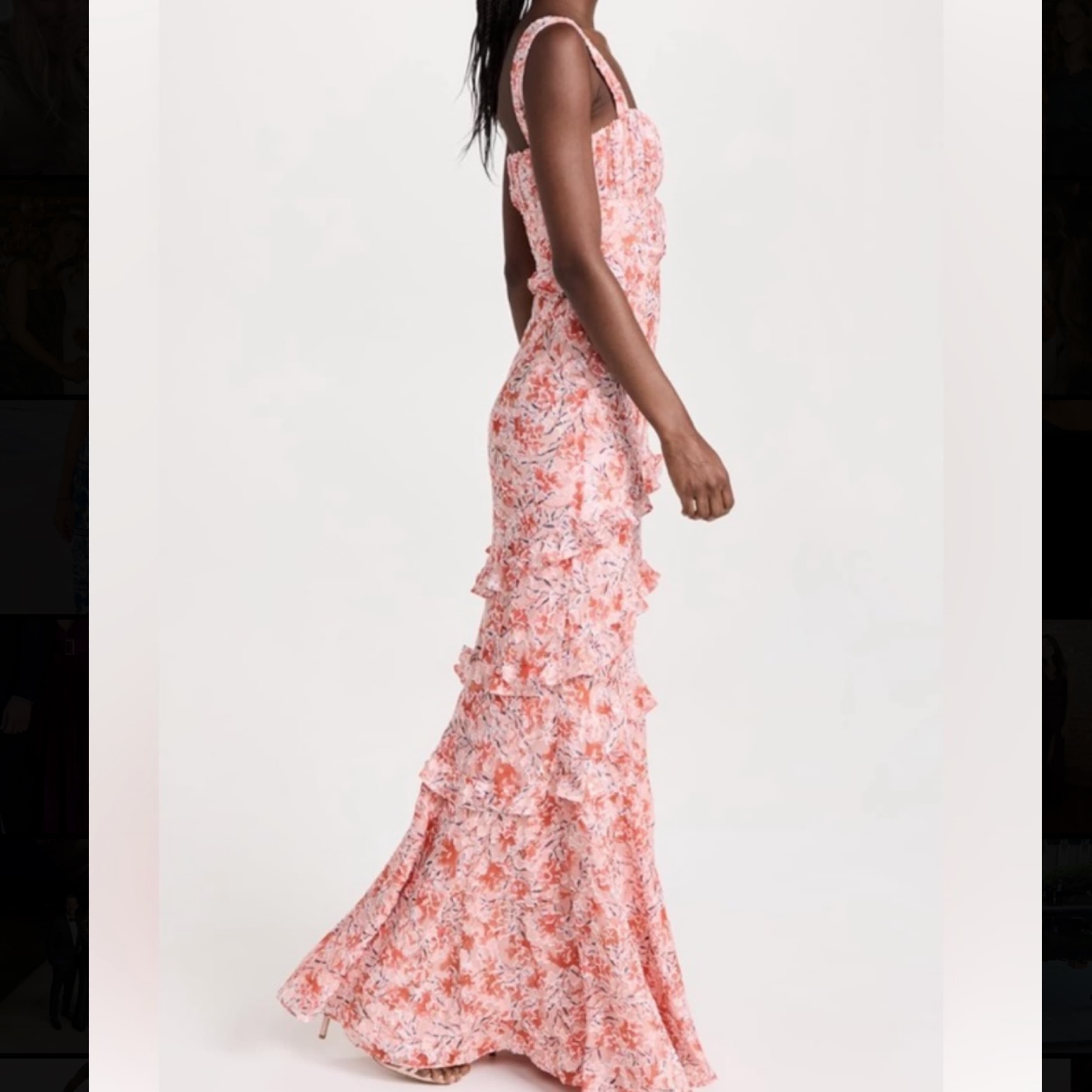 Saloni Pink Gown - Image 3