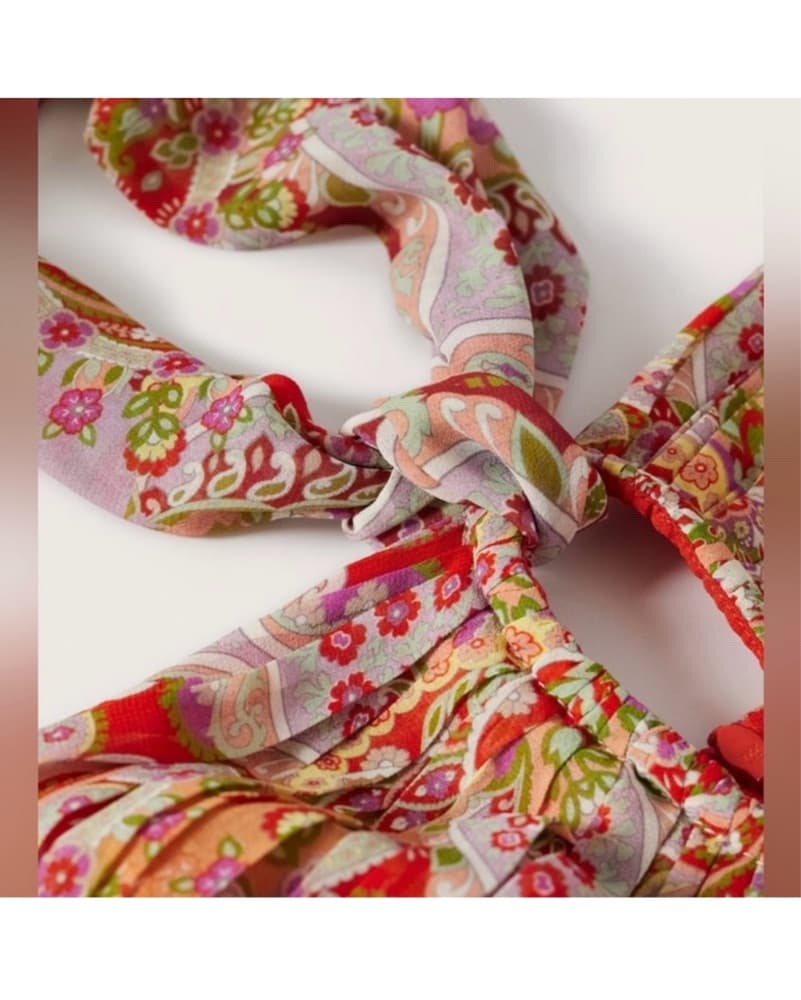 Paisley Halter Gown - Image 4