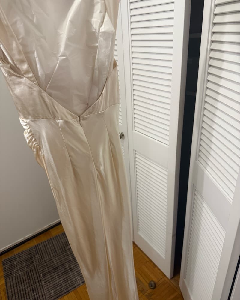 Runaway The Label Ivory Silk Dress  - Image 2