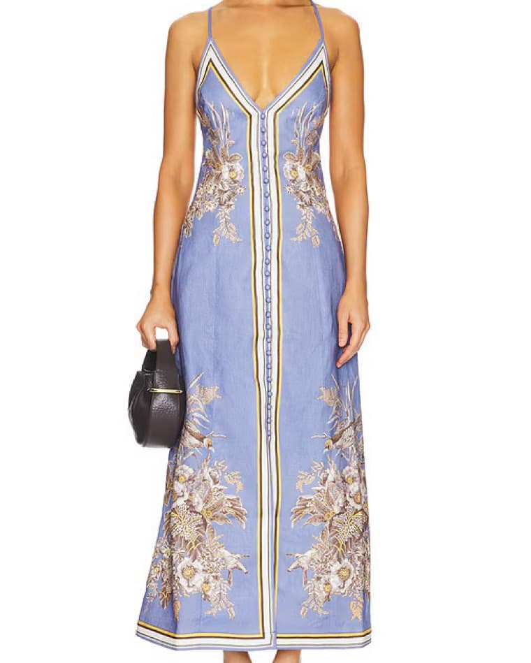 Zimmerman Otto Linen Maxi Dress  - Image 3