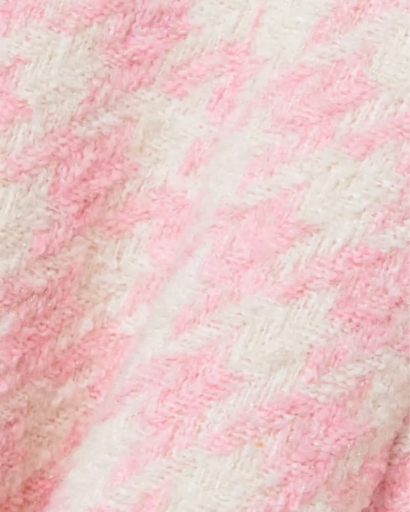 Josalie Frayed Tweed Mini Dress - Image 3