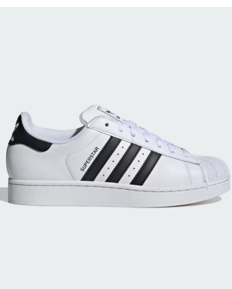White Adidas Superstar II - Image 2