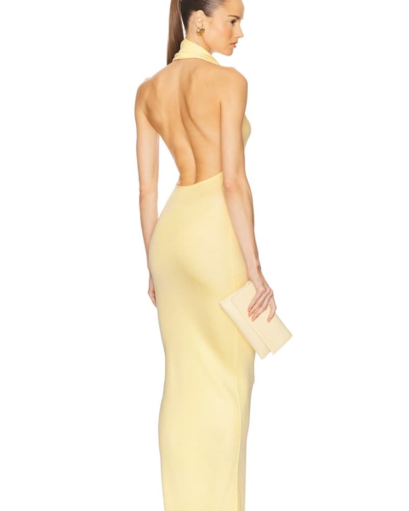 Helsa Aaliyah Butter Yellow Dress - Image 2