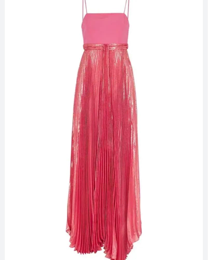 Alice + Olivia Stunning Pleated Gown - Image 5