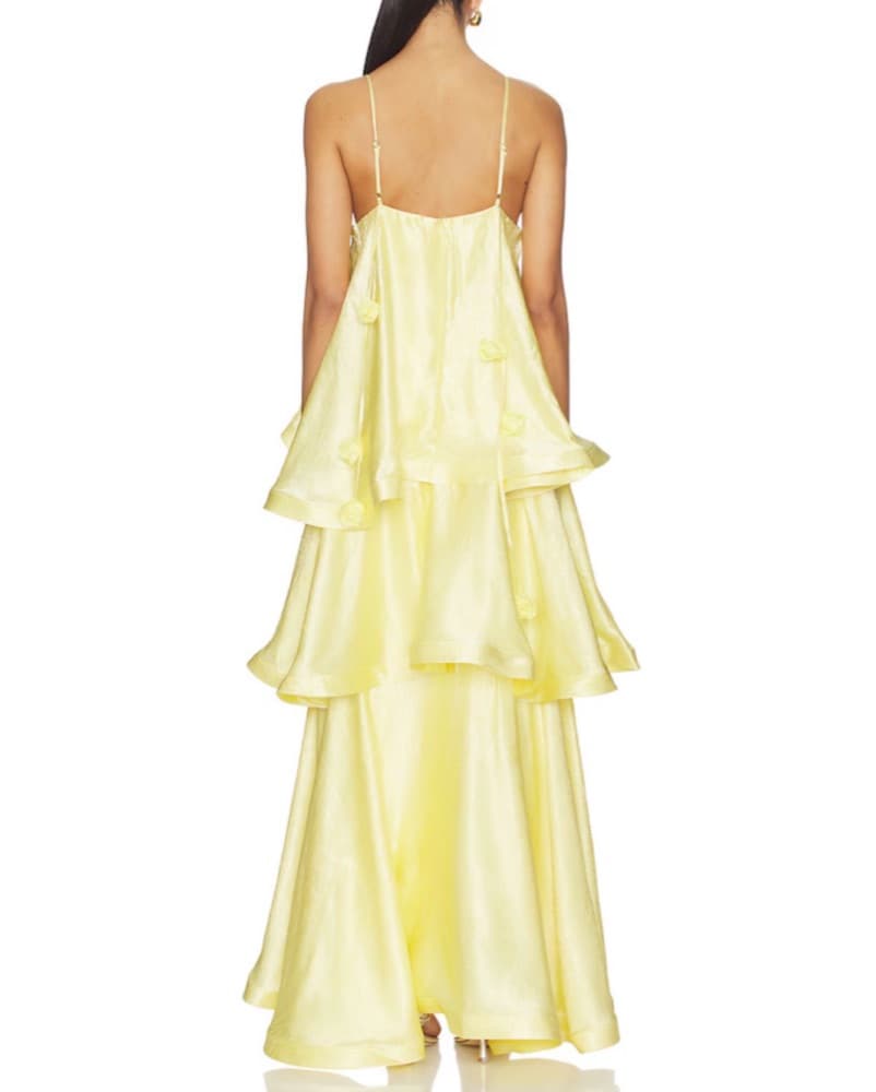 ELLIATT Thalia Gown Butter yellow - Image 2