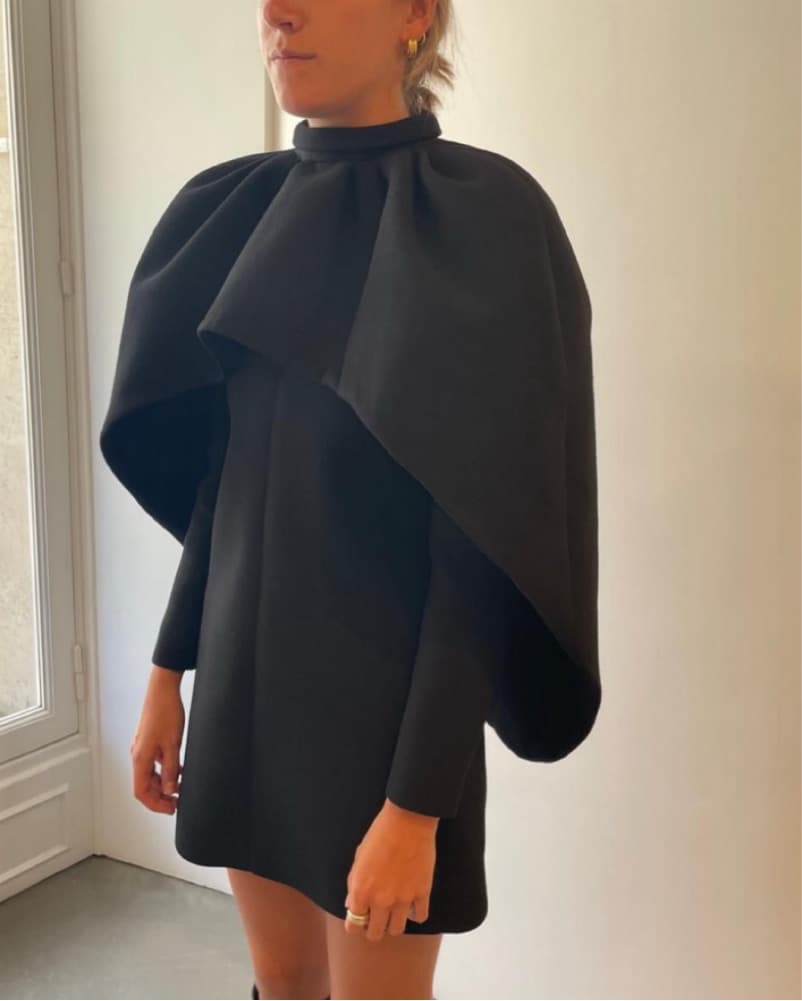 Celine Cloche Cape - Image 1