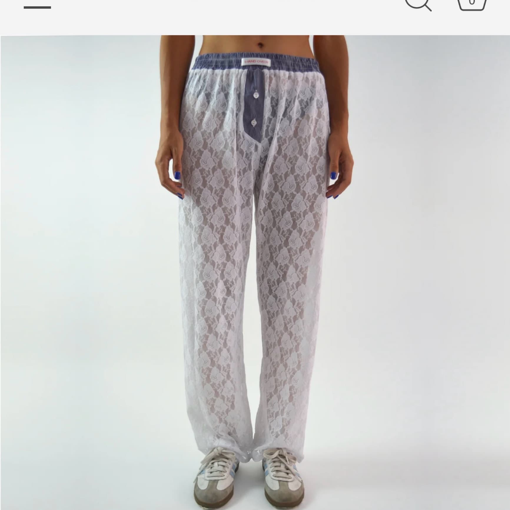HandOver Lace Long Boxers- S - Image 1