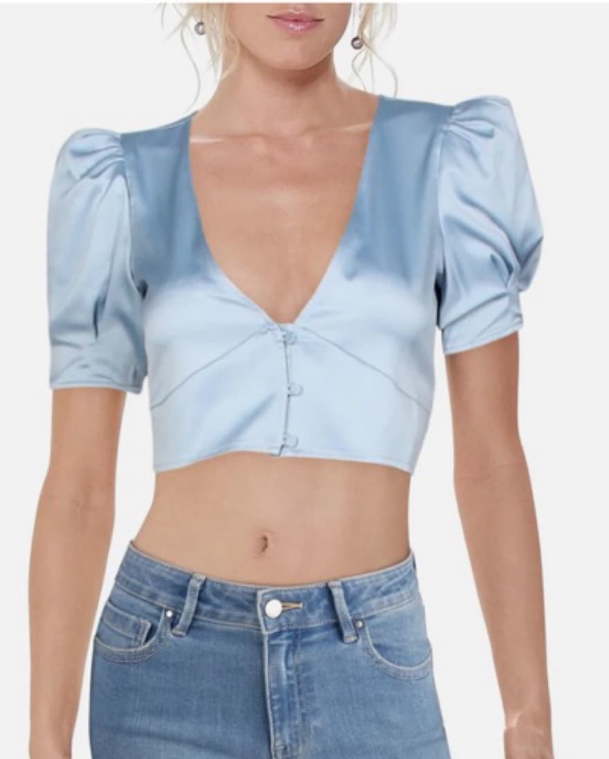 Danielle Bernstein Blue Top - Image 1