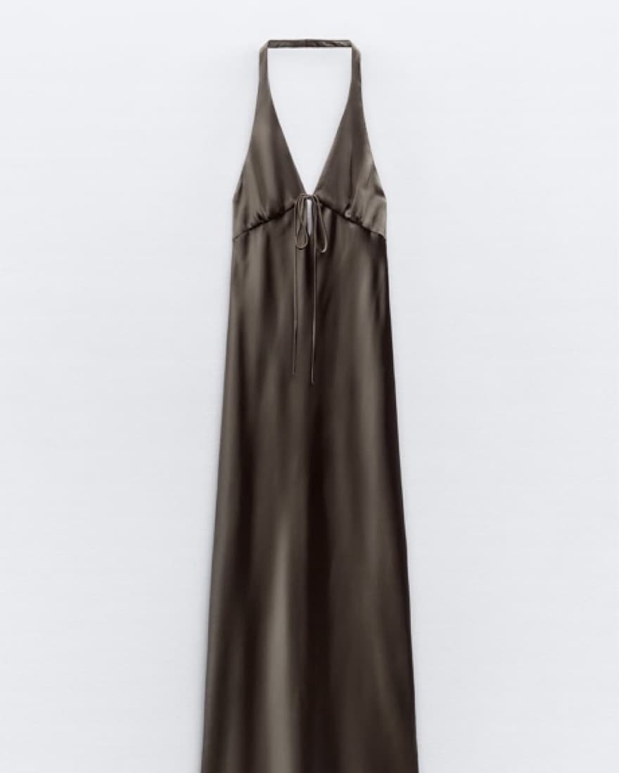 Zara Silk Dress - Image 4