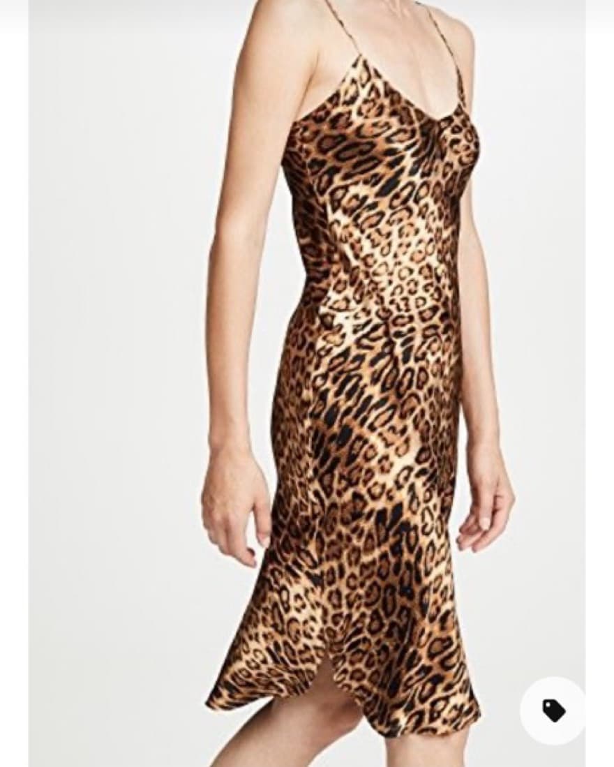 Nili Lotan Leopard Slip Dress - Image 1
