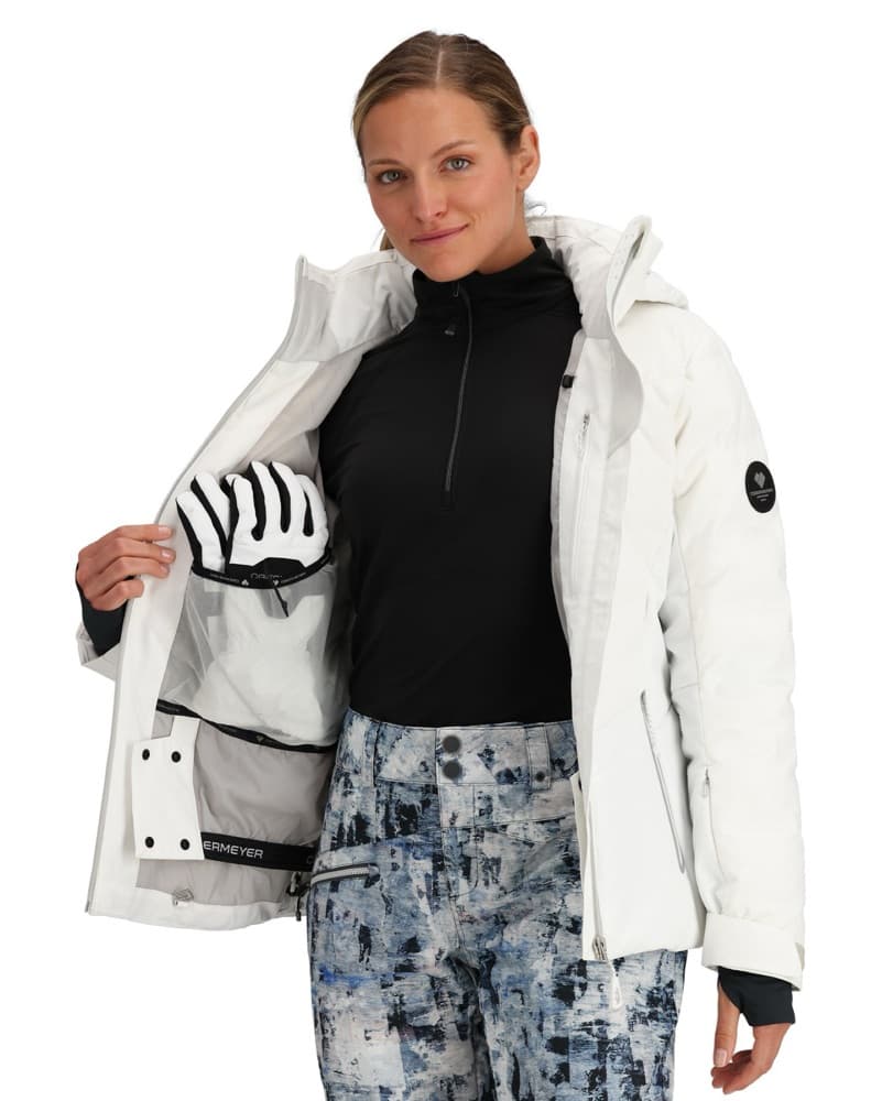 Obermeyer Cosima Down Jacket - White - Image 5