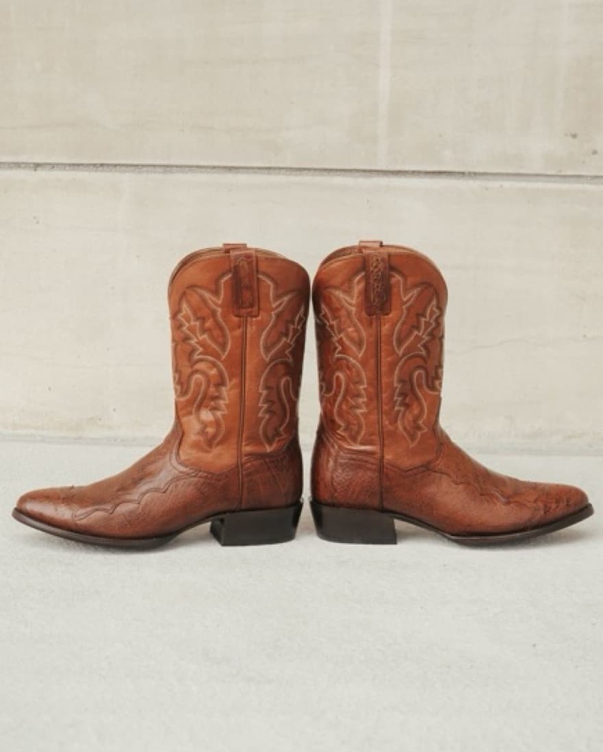 Vintage Dan Post Cowboy Boots  - Image 1