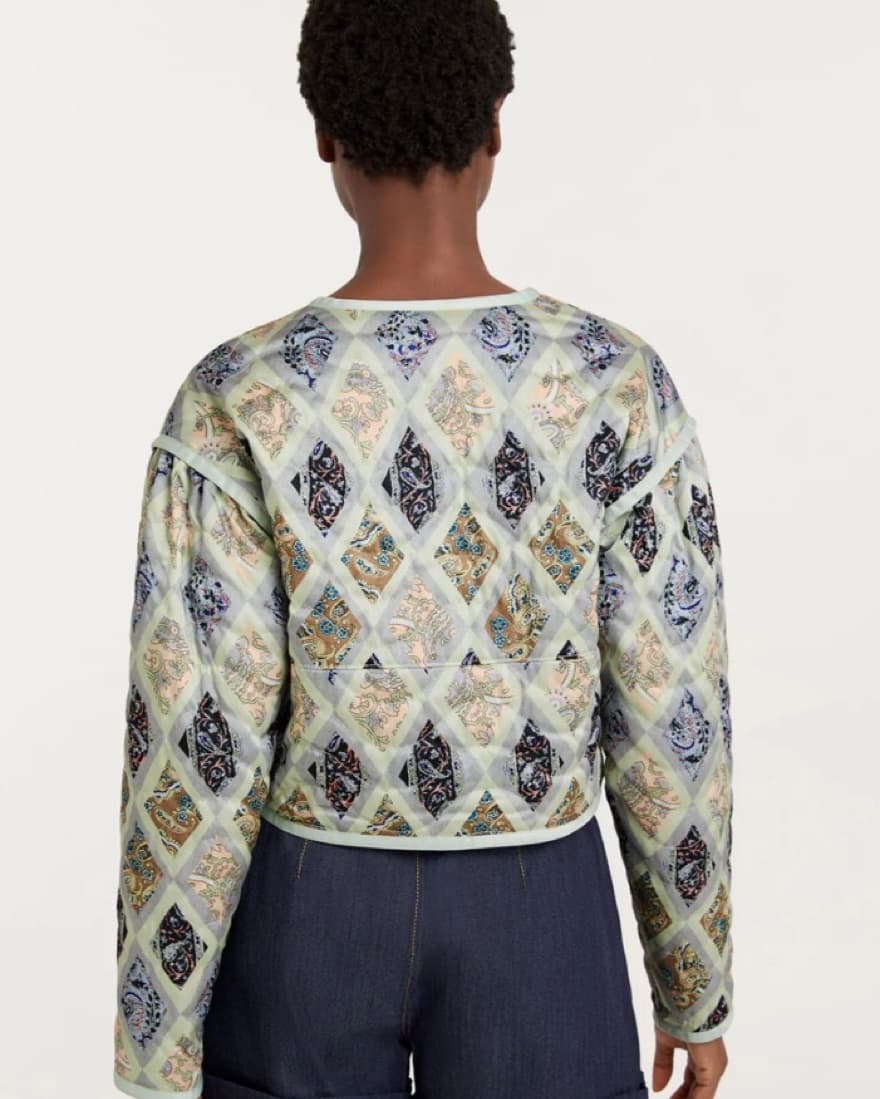 Cinq à Sept Cropped Quilted Jacket  - Image 2
