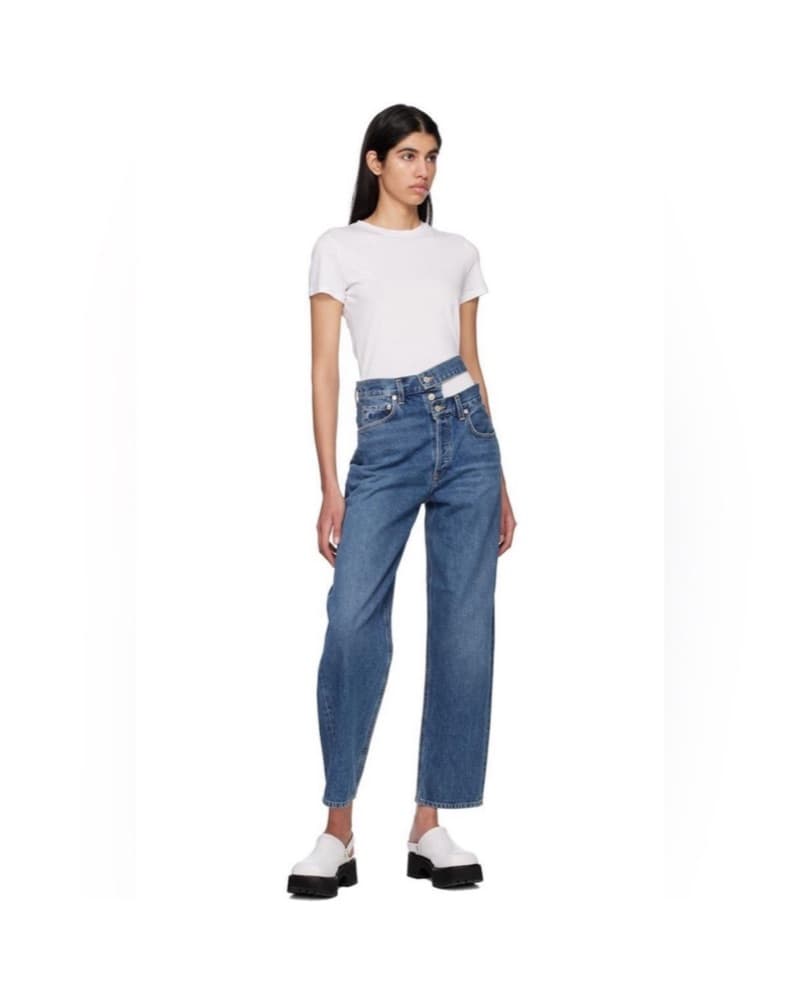 Agolde broken Waistband Jeans - Image 2