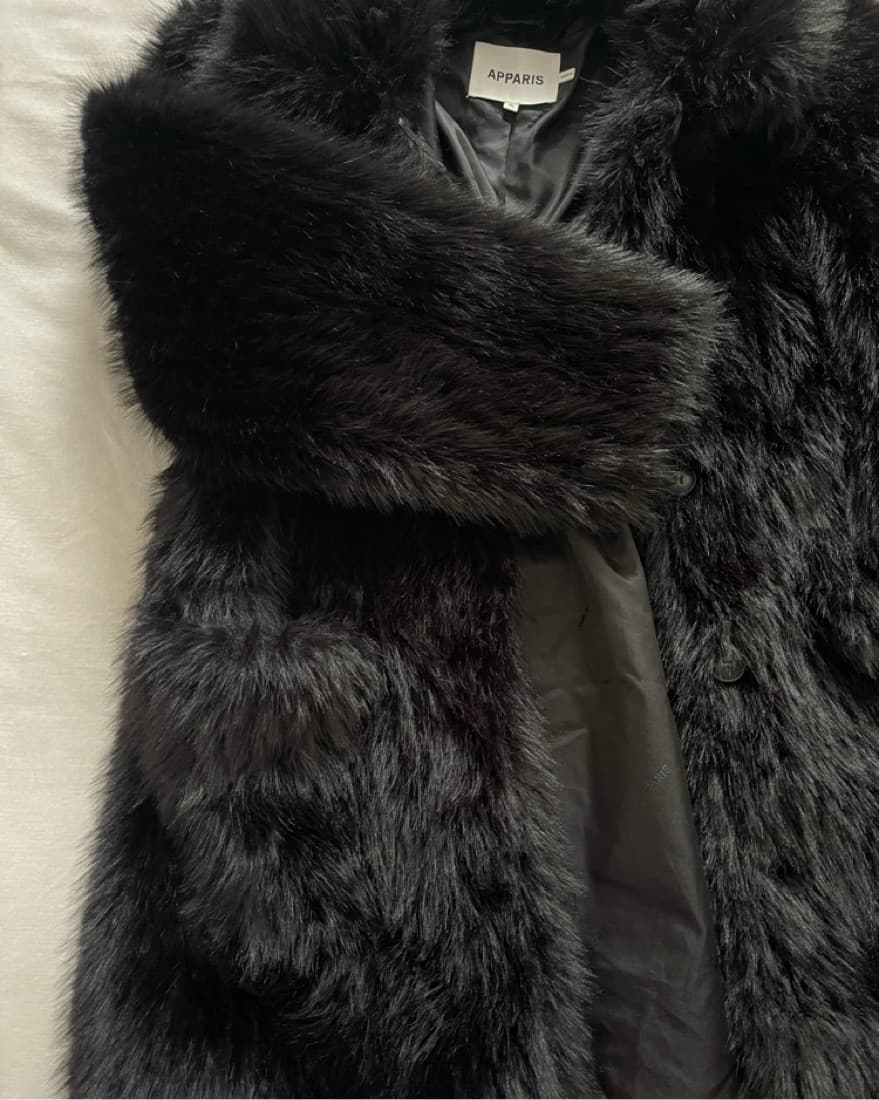Apparis Pamela Fur Coat - Image 5