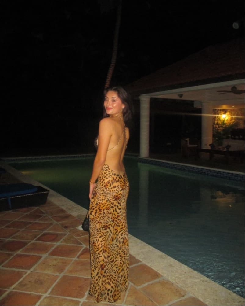 Rat And Boa Akima Leopard Slip Dress - Image 1