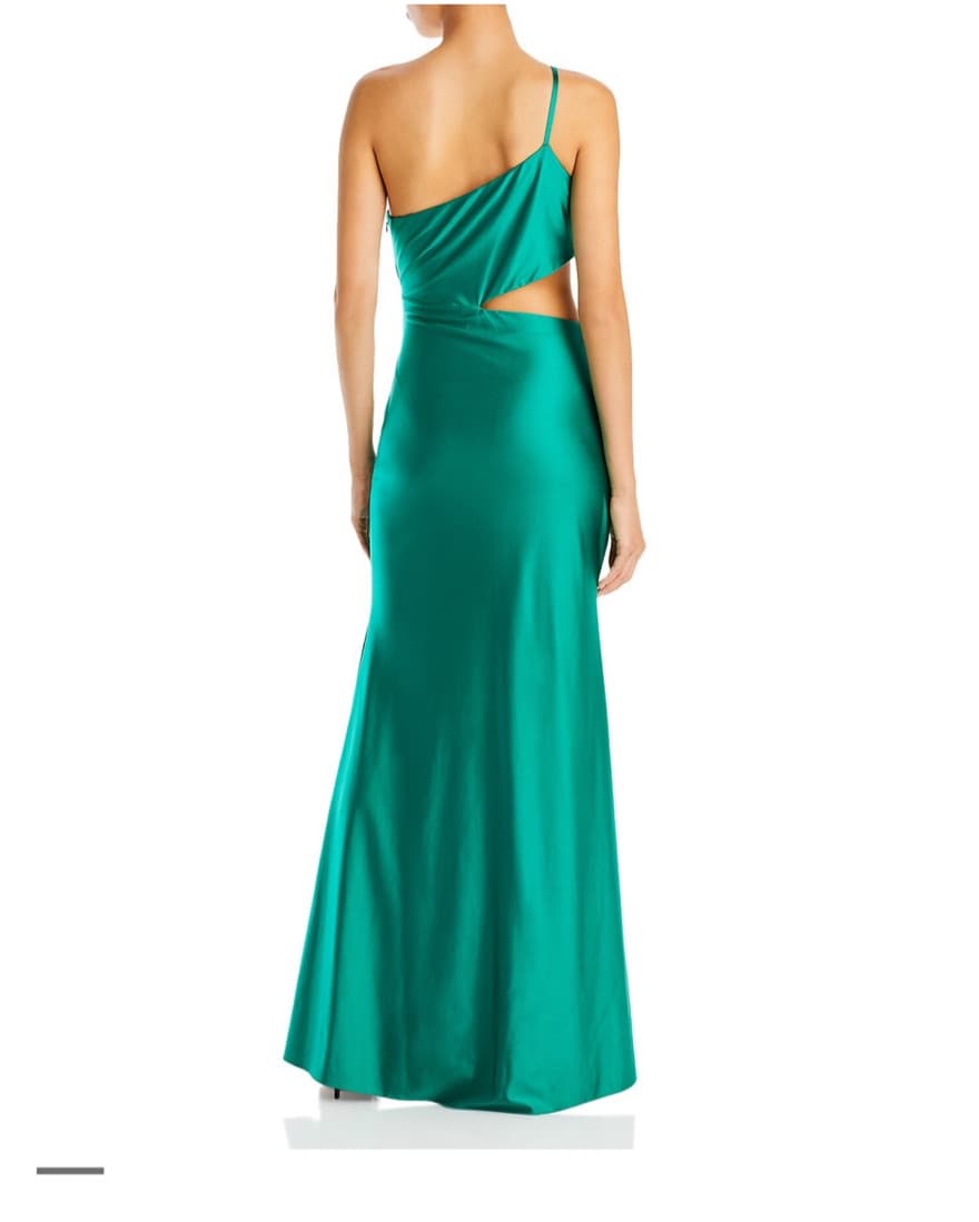 Green Aqua Formal Dress - Image 4