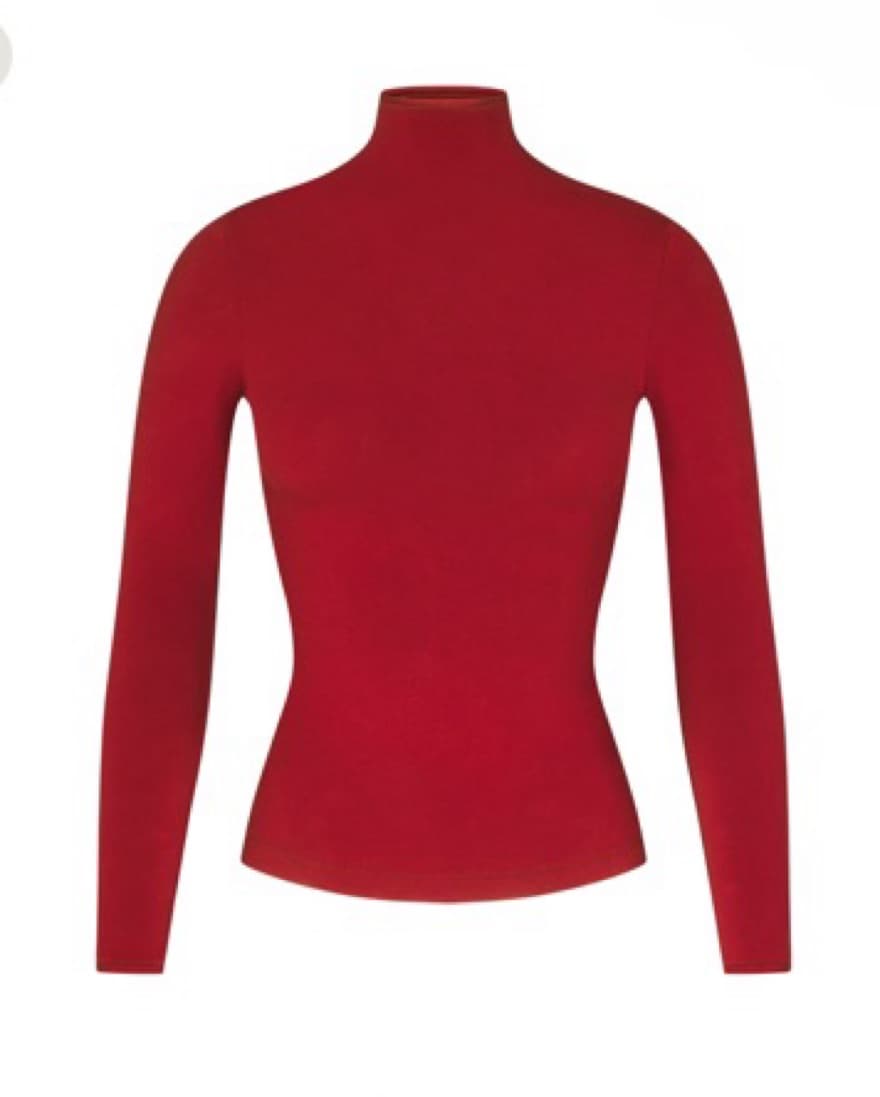 Red Skims Turtleneck Long Sleeve  - Image 2
