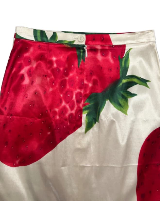 D&G SS 2000 Strawberry Skirt - Image 3