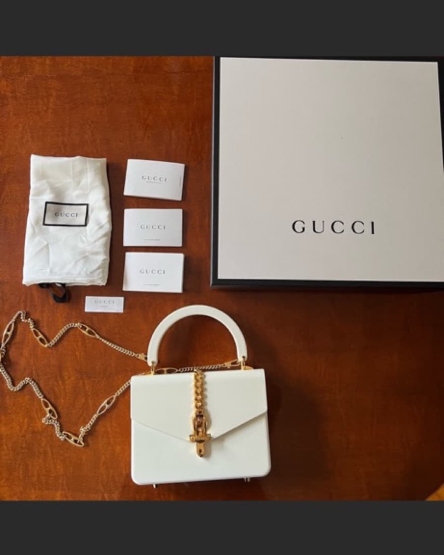 Gucci Plexiglass Mini Sylvie 1969 - Image 4