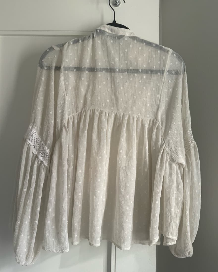 Beautiful Sheer Zara Blouse - Image 2